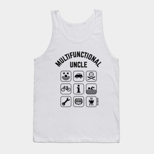 Multifunctional Uncle (9 Icons) Tank Top